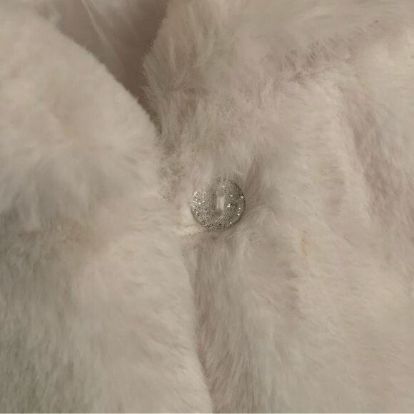 TJX Europe white winter cardigan baby infant 3-6mo - Picture 2 of 5